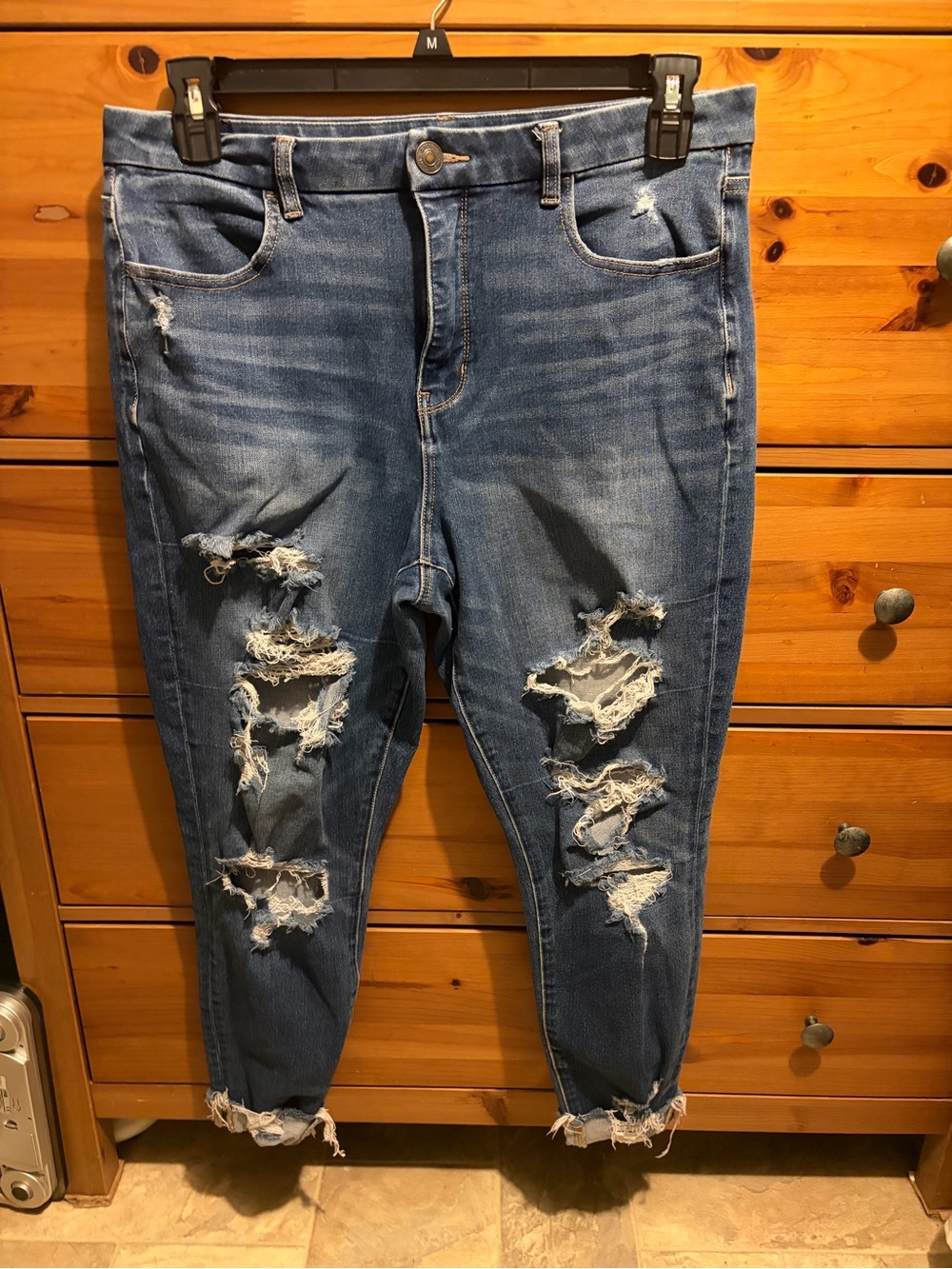 American Eagle Outfitters curvy hi-rise jegging
